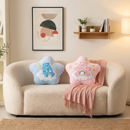 Care Bears Star Shaped Plush Throw Pillow