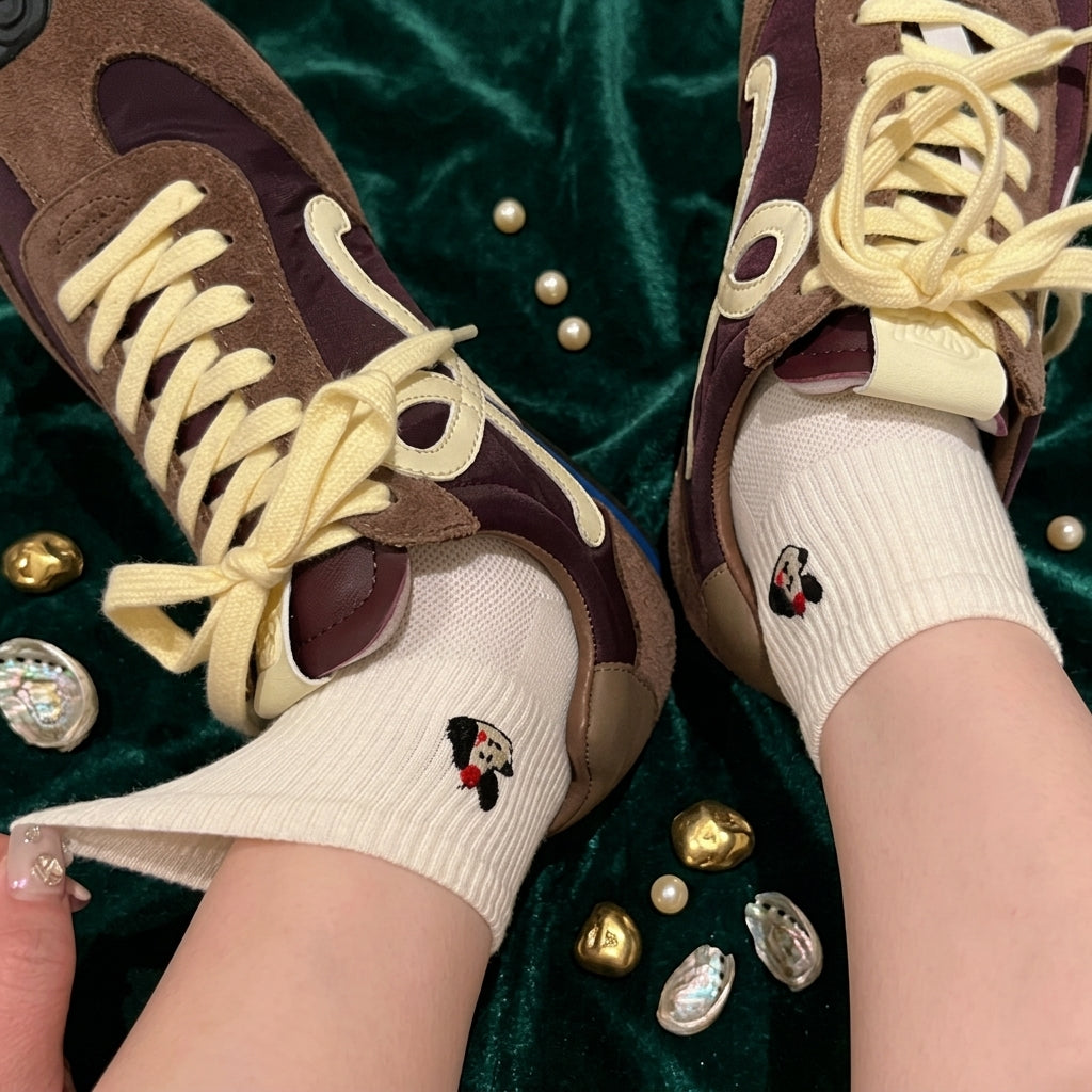 Thin Summer Korean Daily Socks
